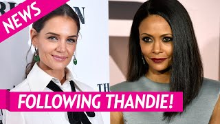 Katie Holmes Follows Thandie Newton After Tom Cruise Comments