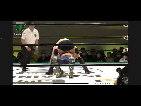 Chris Ridgeway vs Seiki Yoshioka NOAH highlights