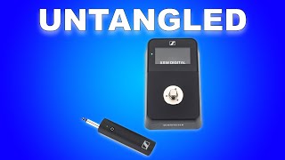 Video thumbnail for It’s SO Simple - Sennheiser XSW-D Pedalboard Set Digital Wireless Guitar System by Landon Bailey