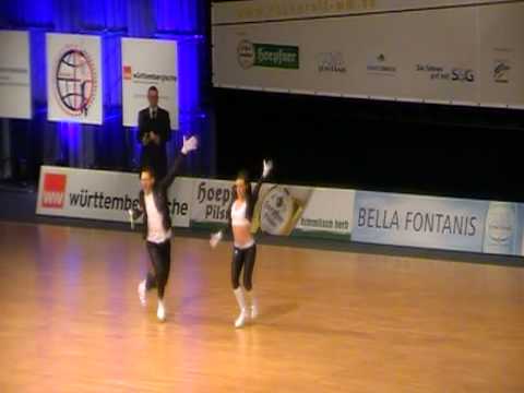 World Championship karlsuhe 2010  Florian BARON & Guylaine GOLF