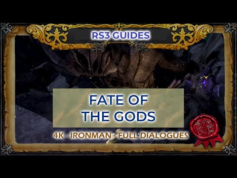 RS3: Fate of the Gods Quest Guide 2022 | Full Dialogues/Cutscenes | Ironman Combat Walkthrough