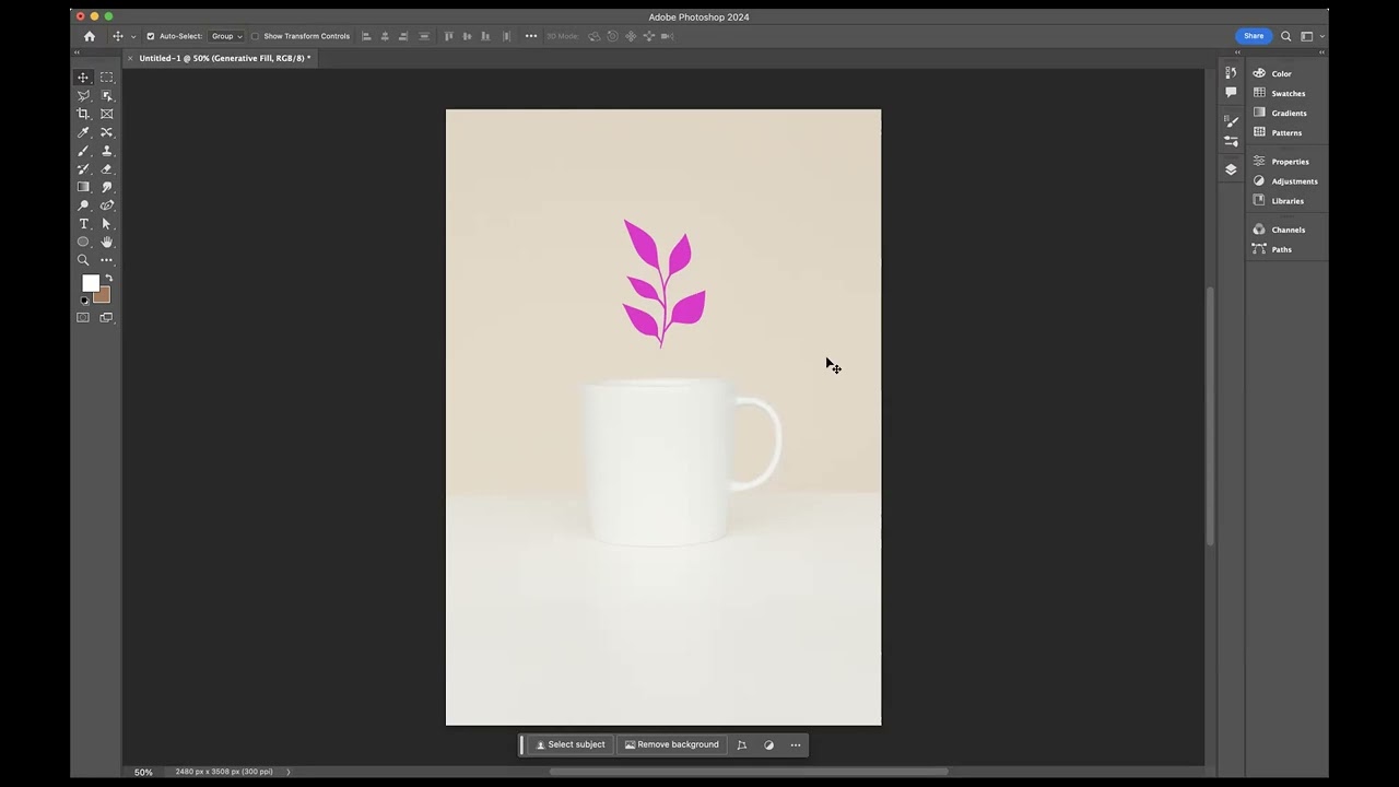 Simple way to apply your design into a mockup - Adobe Photoshop