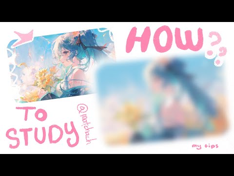 ✧  🌱   How to study MATCHAs artstyle | Artstyle analysis ..♪