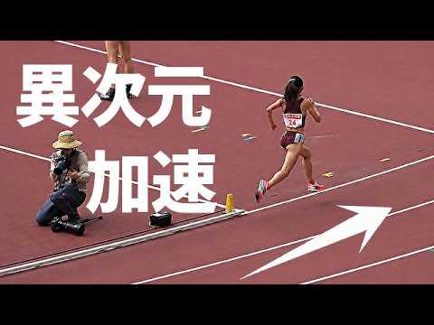 「誰もついてこれない！！」後半の加速が異次元…。日本選手権”決勝”でまさかの独走劇 / 田中希実 / 5000m /