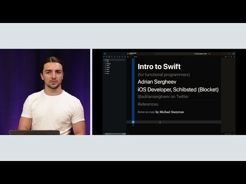 Intro to Swift (for functional programmers) by Adrian Sergheev