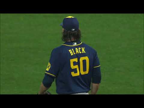 Ray Black | Milwaukee Brewers | Strikeouts (3) MLB 2020