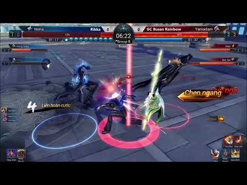 Bảng B/Vòng loại BNSWC2018: RIKKA - GC BUSAN RAINBOW