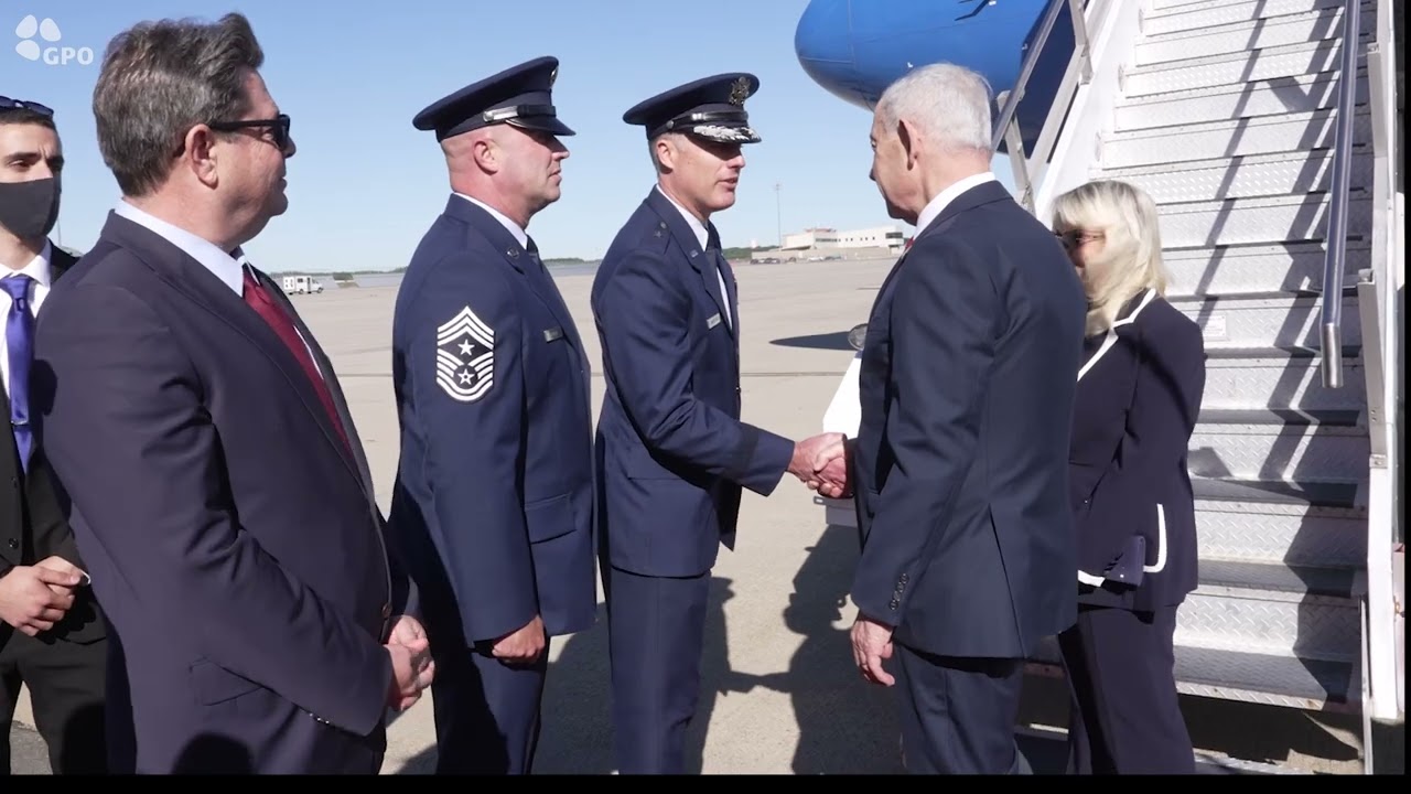 ראש הממשלה נתניהו נוחת בארה"ב