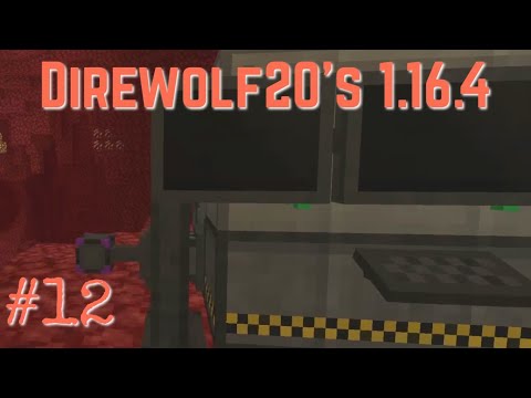 Direwolf20 1.16 Ep 12 - Digital Mining