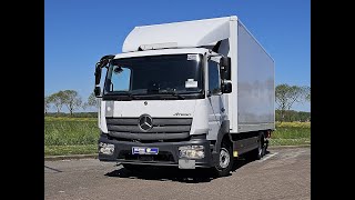 Mercedes-Benz ATEGO 818 AIRCO LIFT 3 SEATS cami&oacute;n furg&oacute;n | Imagen 4 - Autoline