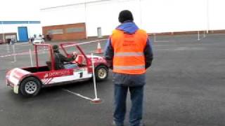preview picture of video 'Mini Special Autotest, Longford 28-02-10'