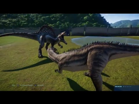 carcharodontosaurus vs spinosaurus (JWE)