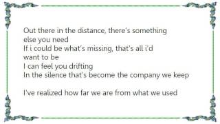 Chalee Tennison - I Can Feel You Drifting Lyrics