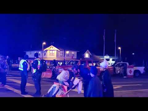 Surrey BC Freedom Convoy at Pacific Border Crossing Feb 12, 2022 20220212 181903