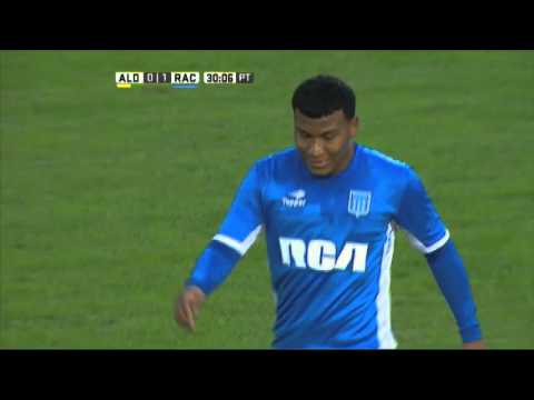 Roger tuvo el segundo. Aldosivi 0 - Racing 1. Fecha 10. Primera División 2016.