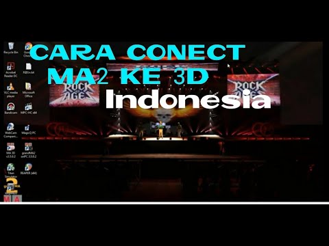 CARA CONECT MA2 KE 3D INDONESIA