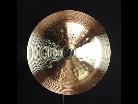 Paiste 16" Signature Thin China - 972g (video demo) image 2