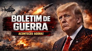 🚨 AGORA: MÍSSIL DO IRÃ ATINGE A MAIOR BASE DOS EUA