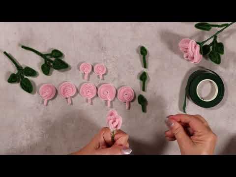 How to make a pipe cleaner bouquet