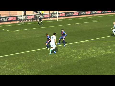 Ronaldo Vs Valdes - Tiro 1 - PES 2013