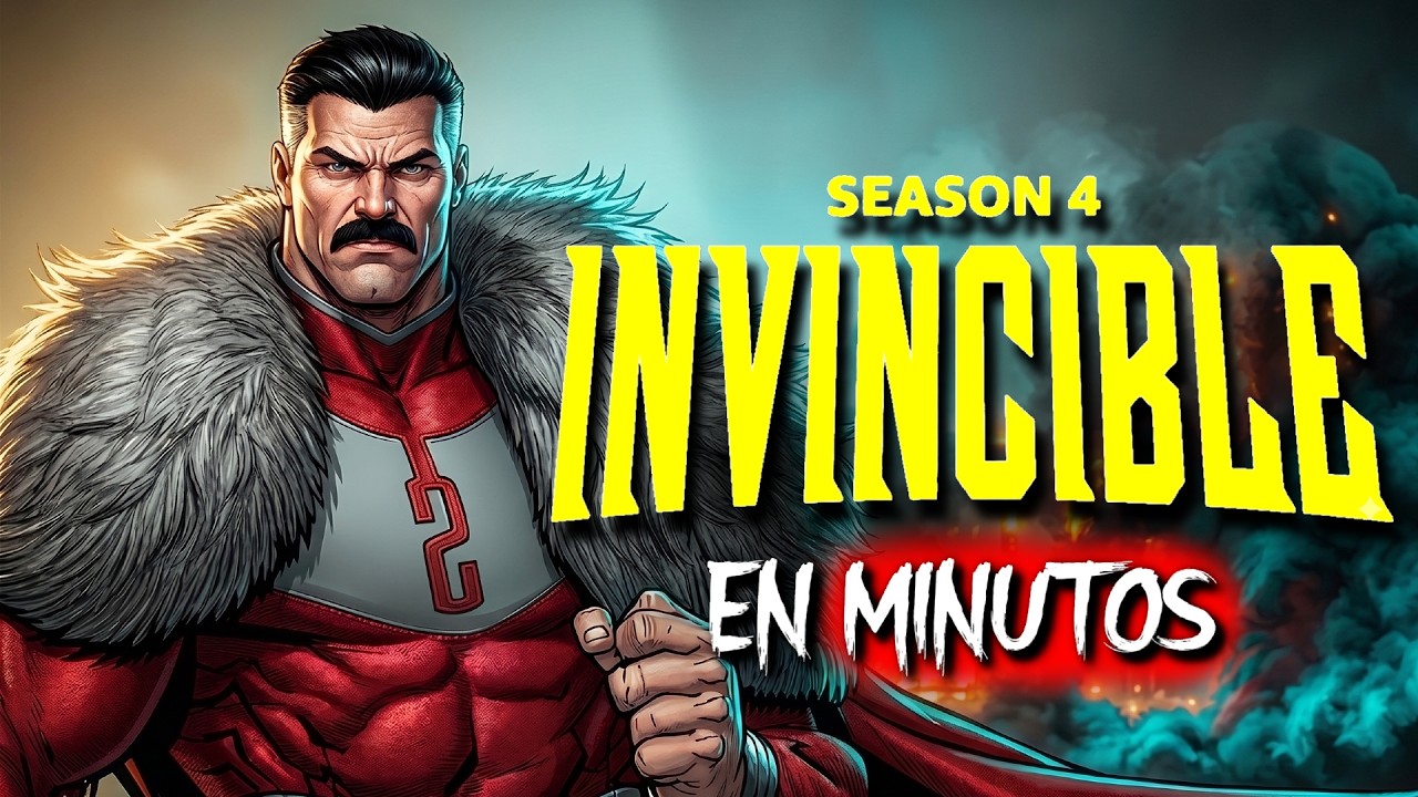 INVINCIBLE TEMPORADA 4 (Capitulo 8 FINAL) RESUMEN EN MINUTOS