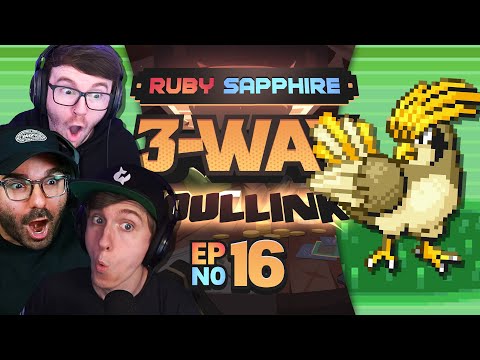 HE GOT A SHINY!!! | Pokémon Ruby & Sapphire 3-Way Soul Link • Part 16