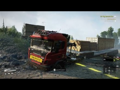 SnowRunner PS4|Ep. 195 - (Mods) Taymyr, Quarry "Georesearch" (English)