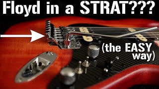 The COMPLETE DIY guide to installing a FLOYD ROSE Tremolo in a Stratocaster