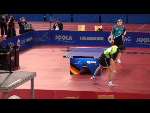 NDM Trier 2010 Finale  Timo Boll-Christian Süß  T.4 Satz 4 Deutsche Meisterschaften