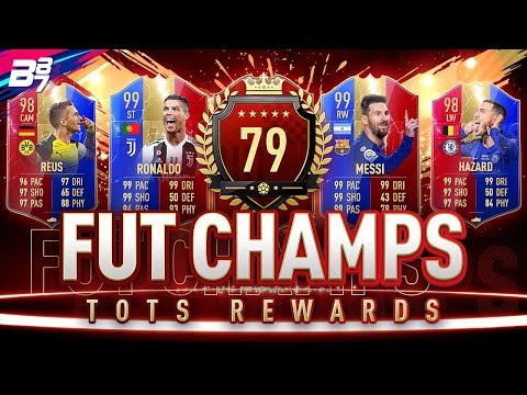ALL TOTS RED PLAYER PICKS! TOP 100 FUT CHAMPIONS REWARDS x2! 11 TOTS PACK! | FIFA 19 ULTIMATE TEAM