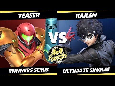 4o4 Smash Night 50 Winners Semis - Teaser (Samus) Vs. Kailen (Joker) SSBU Ultimate Tournament