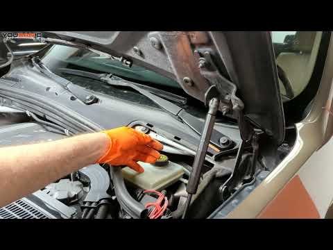 2011-2017 BMW X3 F25 How to Add Brake Fluid DIY