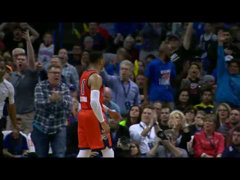 Russell Westbrook MONSTER Dunk in OKC | 02.26.17