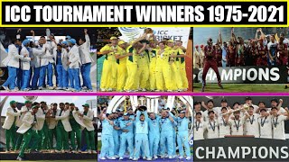 ICC Tournaments Winners List From 1975-2021 | ICC Tournaments Full Winners List From 1975-2021 | WTC