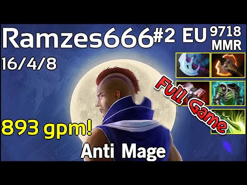 Ramzes666 [VP] Anti Mage - Dota 2 Full Game