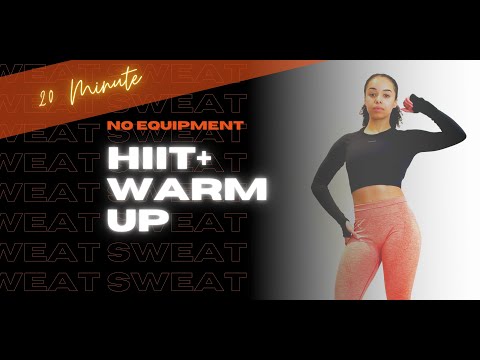 HIIT Workout + Warm-up | At Home | No Equipment