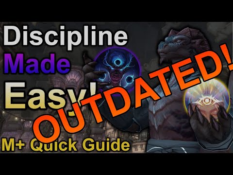[OLD, NEW VIDEO IS UP] Get Into Discipline! Disc Priest M+ Guide Season 2 The War Within!