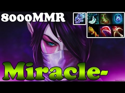 Dota 2 - Miracle- 8000MMR Plays Templar Assassin vol 5 - Ranked Match Gameplay