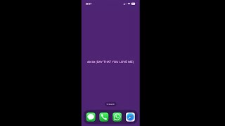 Jevin Julian - 20 50 (say that you love me) (Official Lyric Video)