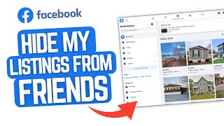 How to Hide Your Facebook Marketplace Listings From Friends