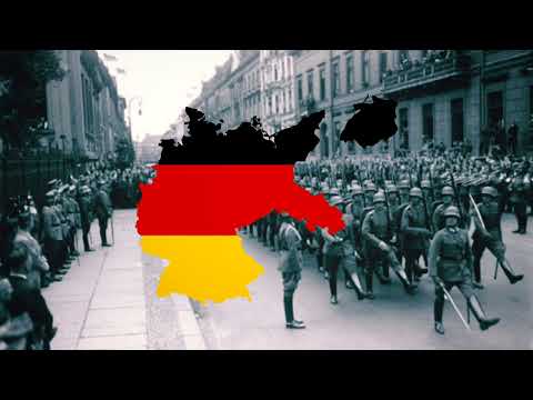 Präsentiermarsch mit Deutschland hymne