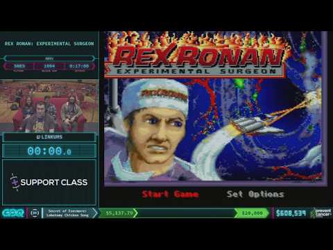 Rex Ronan: Experimental Surgeon by Linkums in 14:36 - AGDQ 2018 - Part 93
