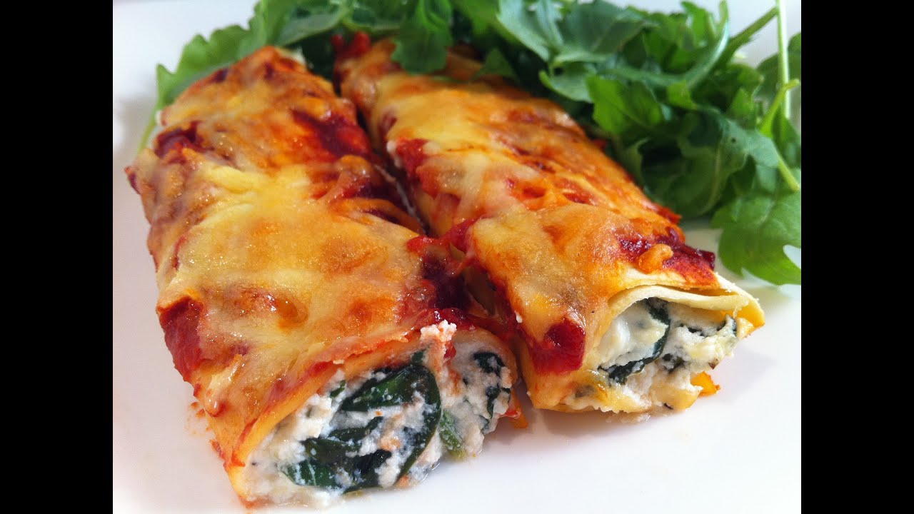 Spinach & Ricotta Cannelloni video thumbnail