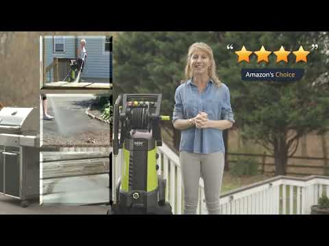 Sun Joe SPX3000 2030 Max PSI 176 GPM 145 Amp Electric High Pressure Washer.