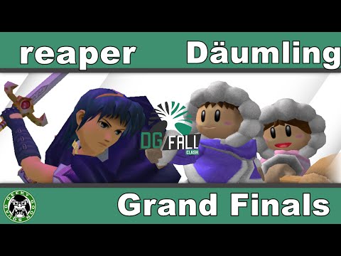 DGFall 16 - Heir | reaper (Marth) Vs. pM | Däumling (IC) - Grand Finals - Melee Singles