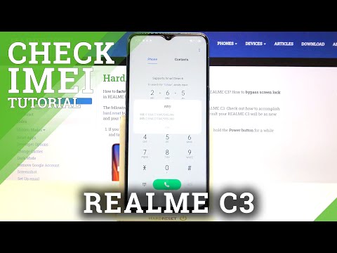 How to Read IMEI & Serial Number in REALME C3 – Identification Numbers