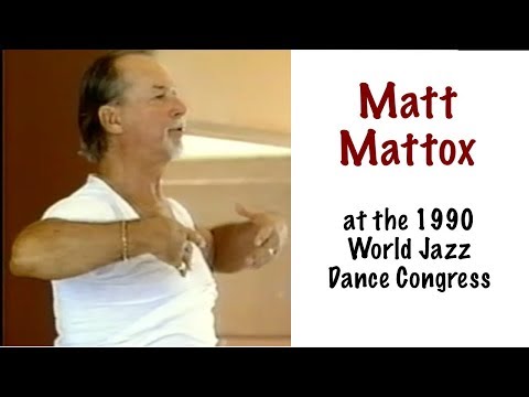 Matt Mattox Freestyle Jazz Dance - World Jazz Dance Congress 1990