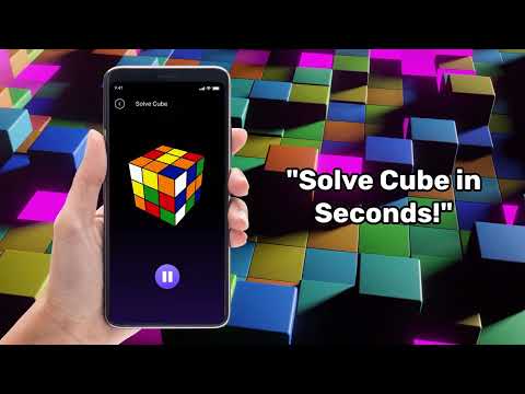Cube Solver 3x3: Scan & Solve