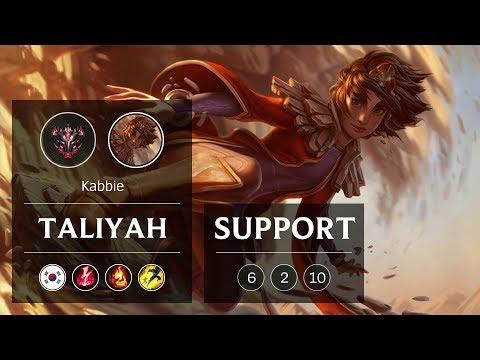 Taliyah Support vs Sona - KR Grandmaster Patch 9.3
