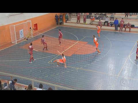 São Roque e Mairinque empatam pela semifinal da Copa TV TEM de Futsal (28/04/2016)